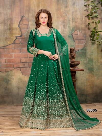 Aanaya 56000 Series By Twisha Fancy Work Anarkali Gowns